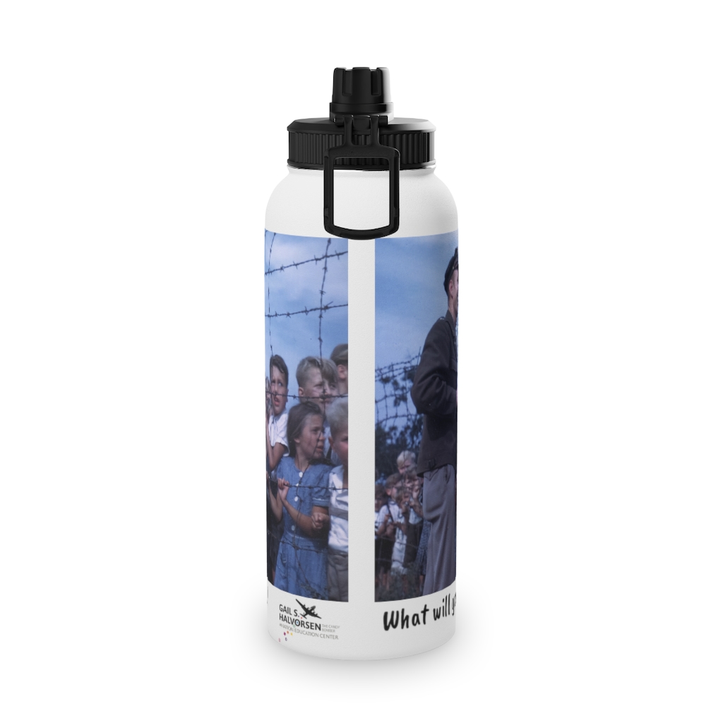 Candy Bomber Water Bottle - The Candy Bomber: Gail S. Halvorsen Aviation  Education Foundation